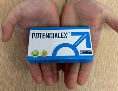 Potencialex packaging photos, experience using capsules