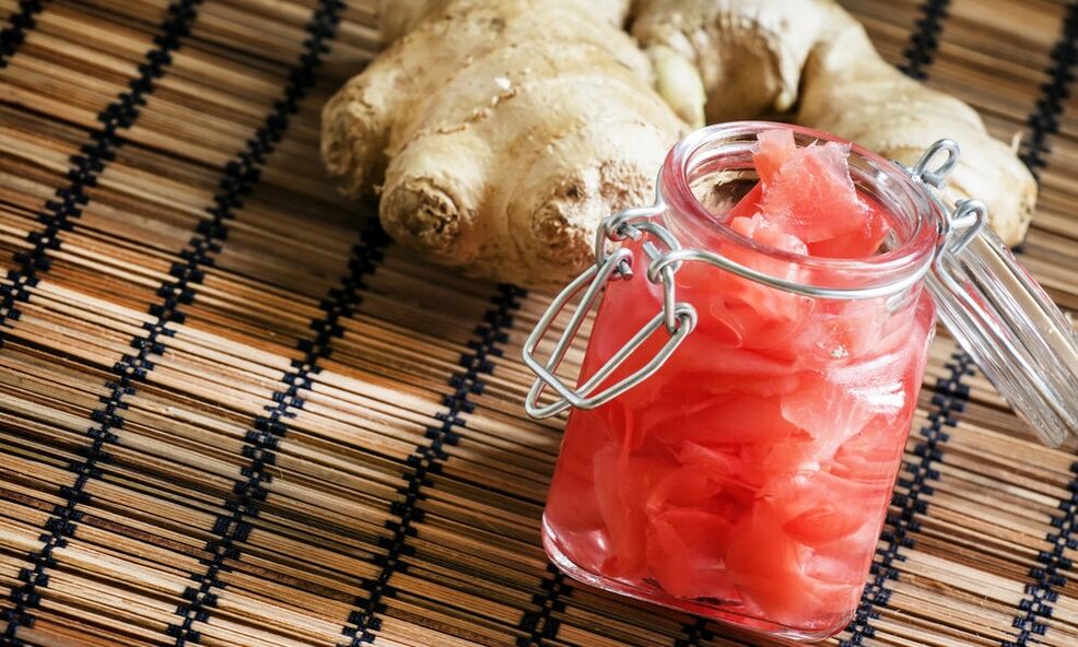 pickled ginger root for potency