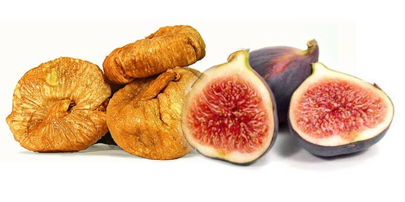 Figs in the diet will maintain male power, eliminate problems with potency